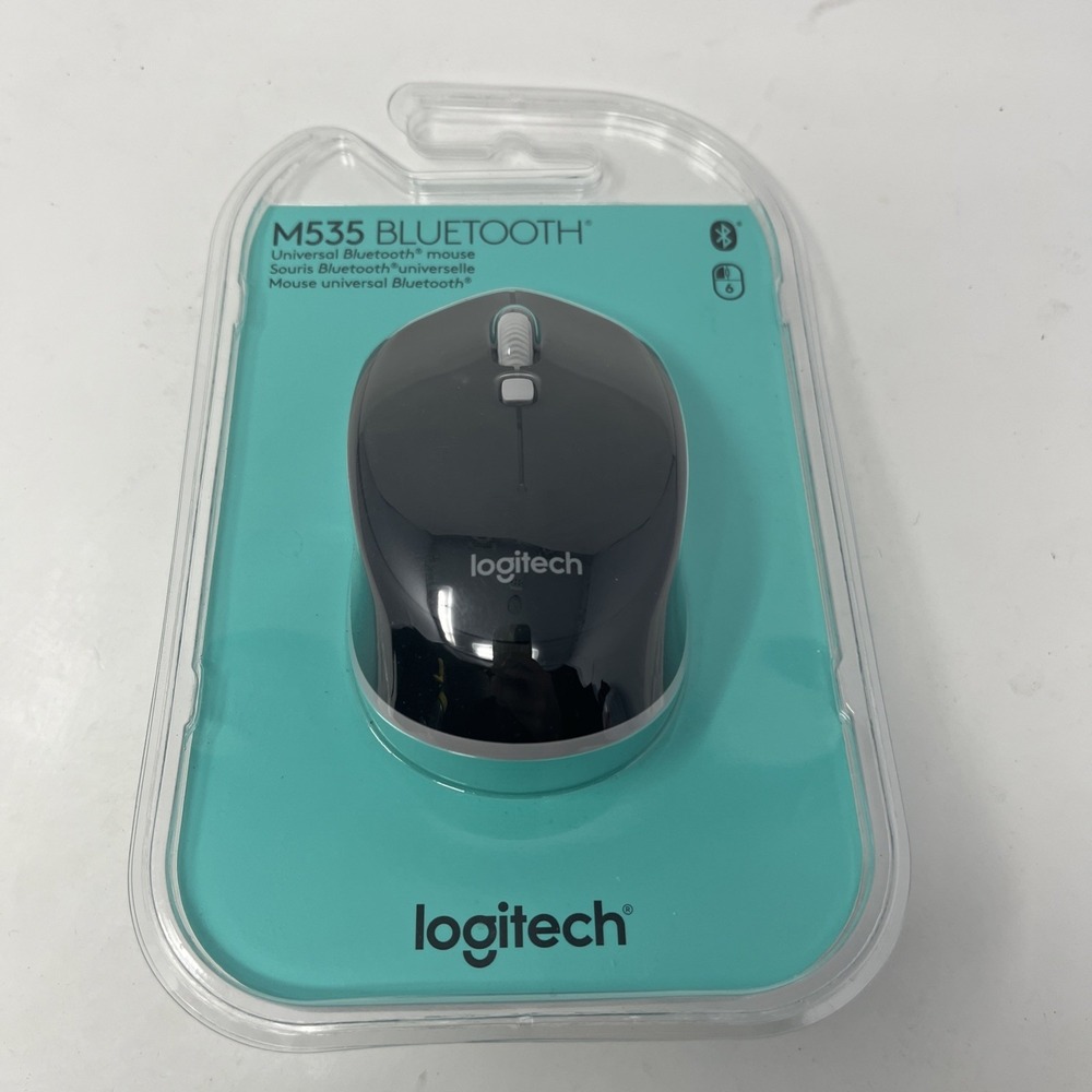 Logitech M535 Bluetooth Wireless Optical Mouse Black Brand New
